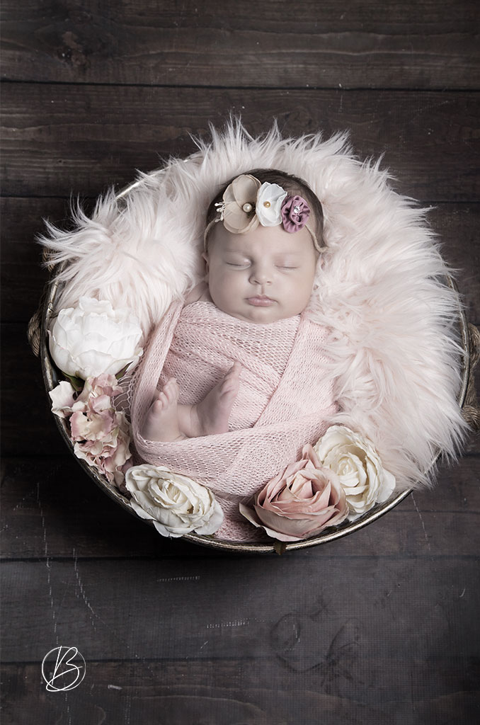 Baby Girl Newborn Photography Richmond Hill