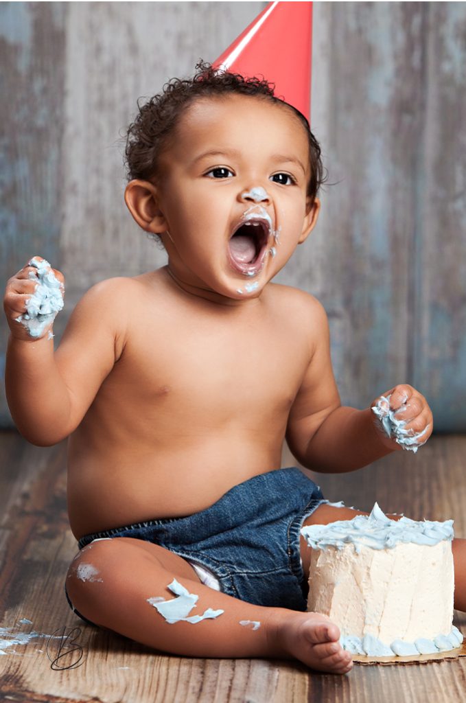 Baby Boy Cake Smash Photography North York
